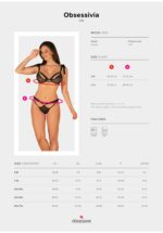 komplet bielizny obsessivia 2 czesciowy czarny - galeria 6