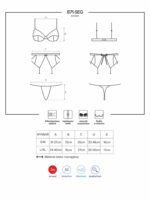 komplet bielizny seraphine 3 czesciowy bialy l xl - galeria 4