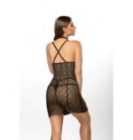 koszulka nocna spirit czarna 2xl 3xl - galeria 1