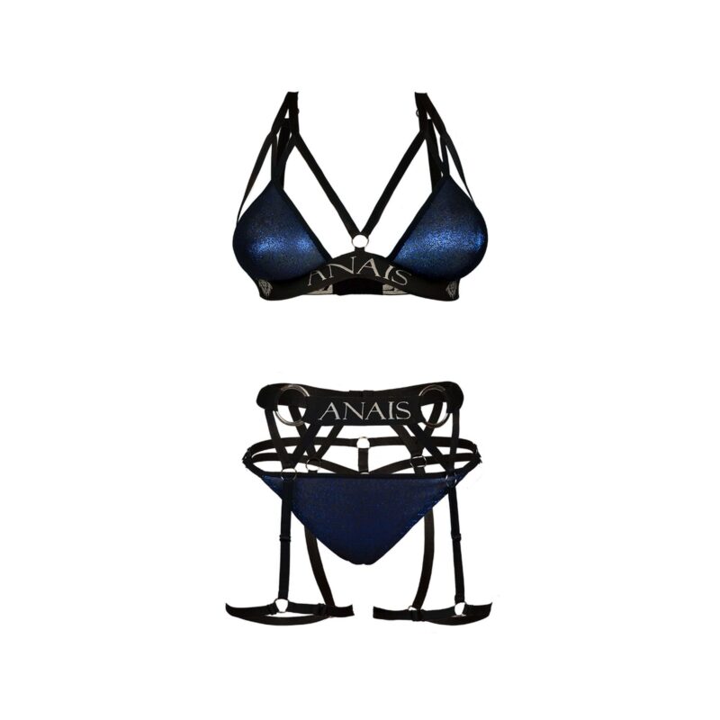 komplet bielizny harlo blue set super niebieski - galeria 1