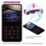pretty love liam purple 12 vibration functions mobile app long distance control - galeria 2