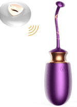 jajko bezprzewodowe vibrating silicone love egg fioletowe - galeria 7