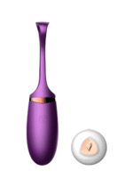 jajko bezprzewodowe vibrating silicone love fioletowe - zdjęcie produktu